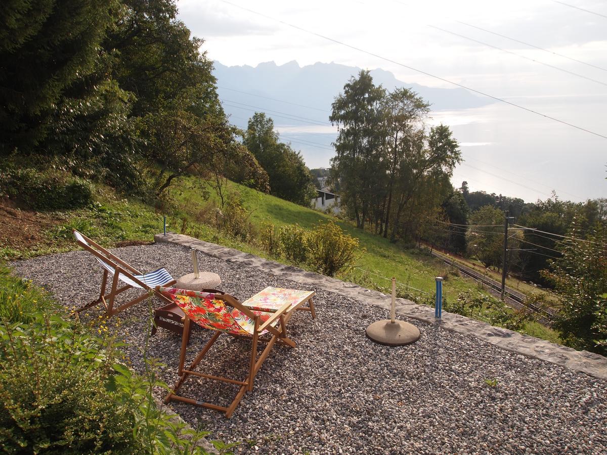 몽트뢰 Gais Alpins 빌라 외부 사진